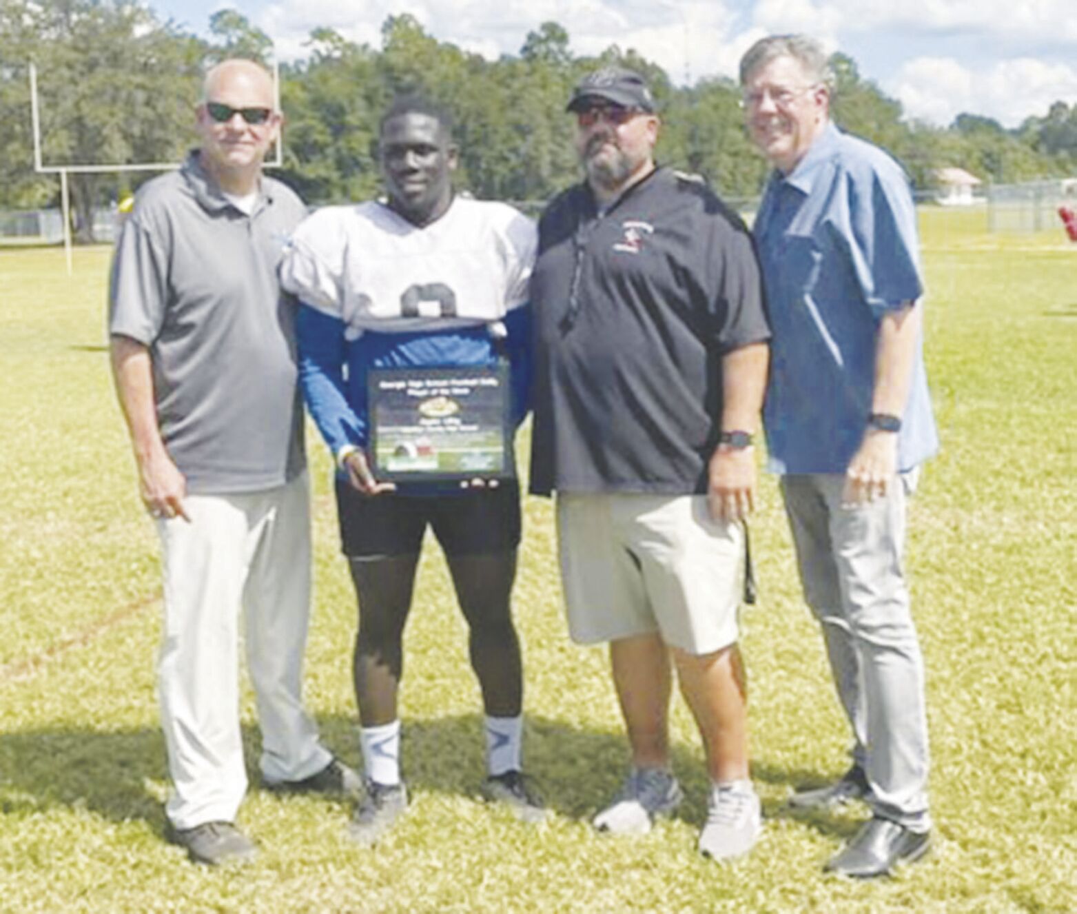 Charlton County running back/linebacker named the Player of the Week